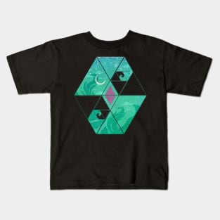 Fractal Skyway Kids T-Shirt